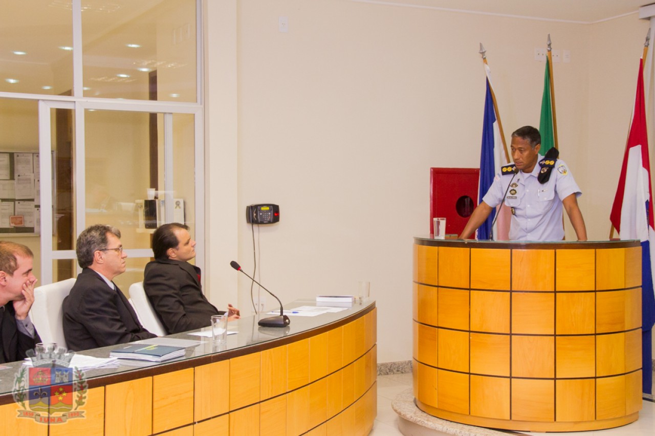 Policiamento em Iúna: Comandante da PM participa de Tribuna Livre