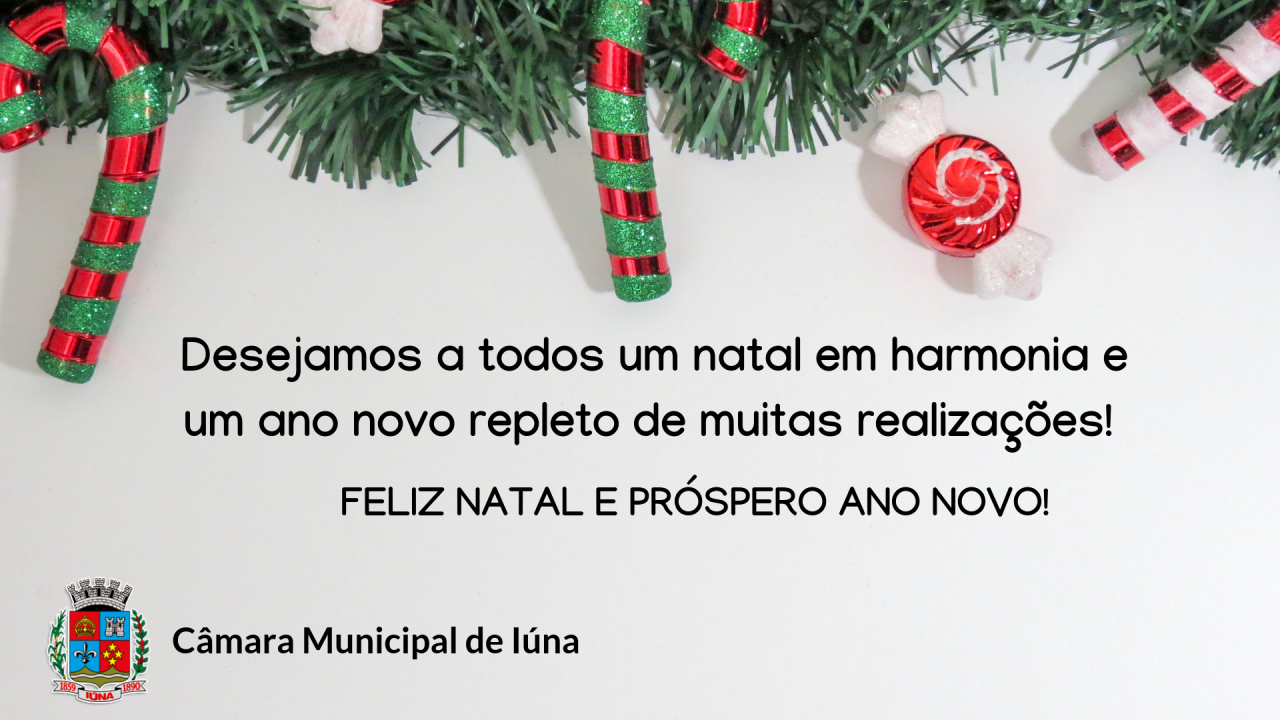 Boas festas!