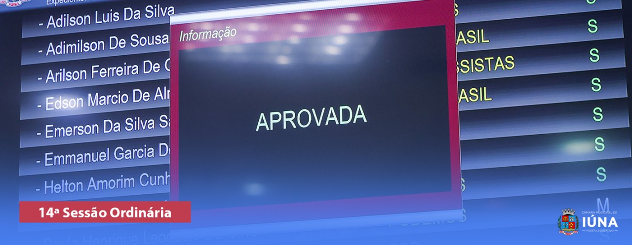 Câmara de Iúna aprova projetos voltados à inclusão e devolução de recursos ao Executivo