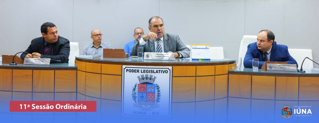 Câmara de Iúna aprova moções de pesar em sessão desta segunda-feira (18)