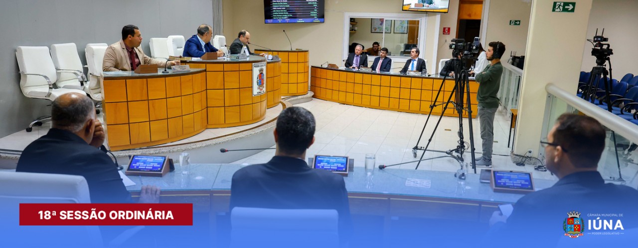 Câmara de Iúna aprova mudanças no Regimento Interno para sessões virtuais e Plenário Eletrônico Câmara de Iúna aprova mudanças no Regimento Interno para sessões virtuais e Plenário Eletrônico