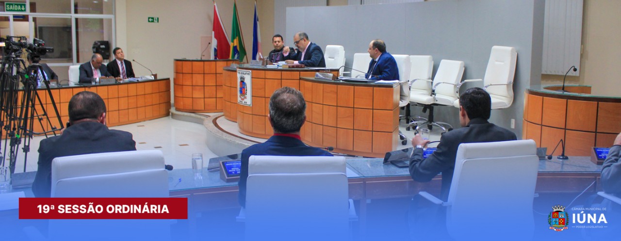 Câmara Municipal de Iúna aprova moções, encaminha pedido à SESA e vota diretrizes orçamentárias