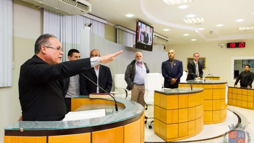 Vereador José Saloto tomou posse na Câmara de Iúna