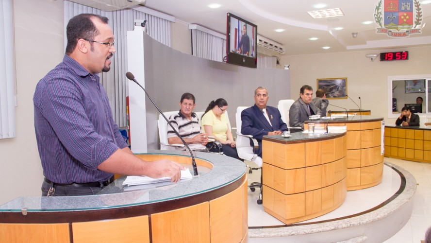 Imagem dos vereadores na Câmara na última sessão Imagem dos vereadores na Câmara na última sessão