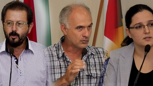 Secretários participam de sabatina com vereadores Secretários participam de sabatina com vereadores