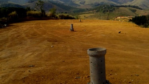 Vereadores acompanham obras do lixão de Iúna