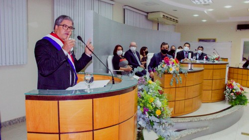 Vereadores e Prefeito começam mandato para a Gestão 2021 a 2024 Vereadores e Prefeito começam mandato para a Gestão 2021 a 2024
