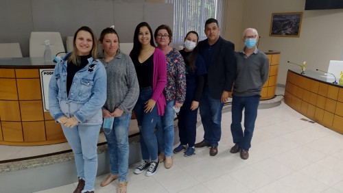 Covid-19: Servidores da Câmara fazem testagem rápida Covid-19: Servidores da Câmara fazem testagem rápida