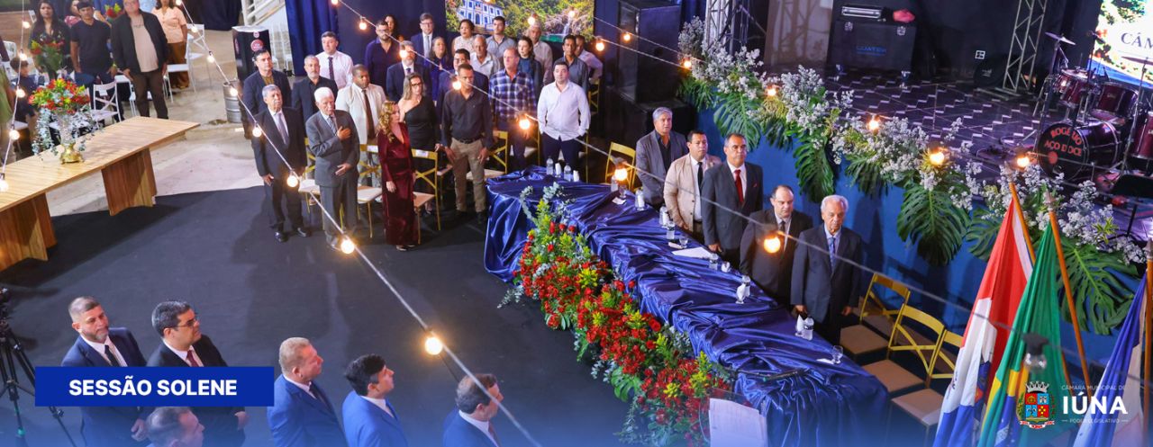 Câmara de Iúna homenageia personalidades por sua trajetória de dedicação ao município Câmara de Iúna homenageia personalidades por sua trajetória de dedicação ao município